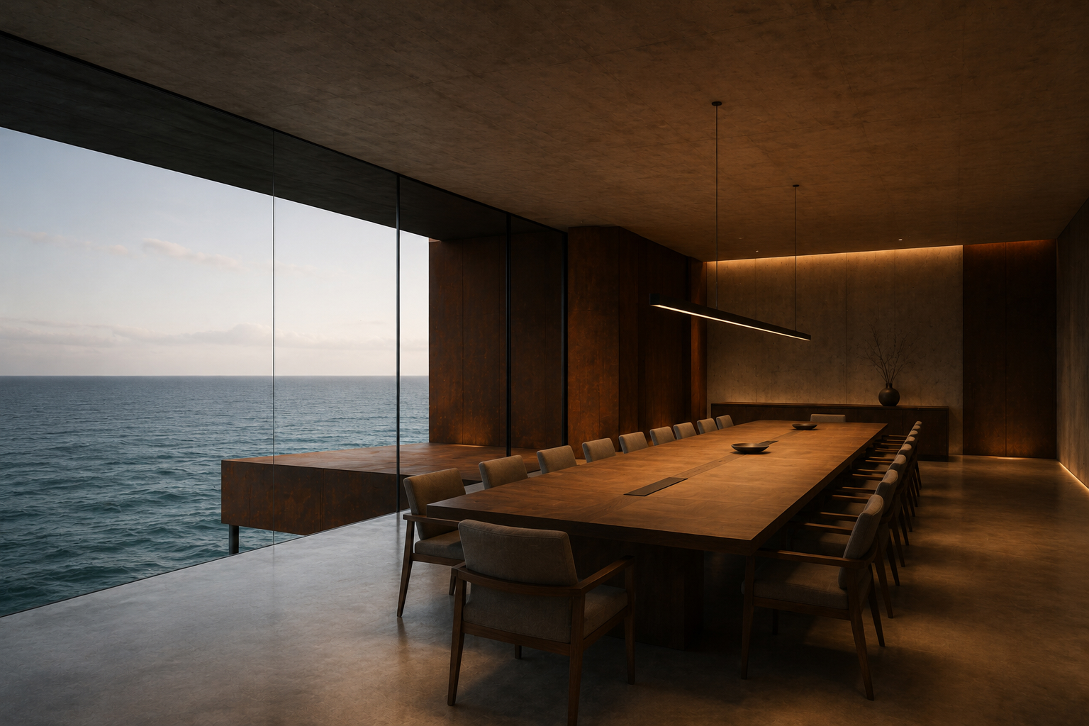 The boardroom in the ORIUM Commons