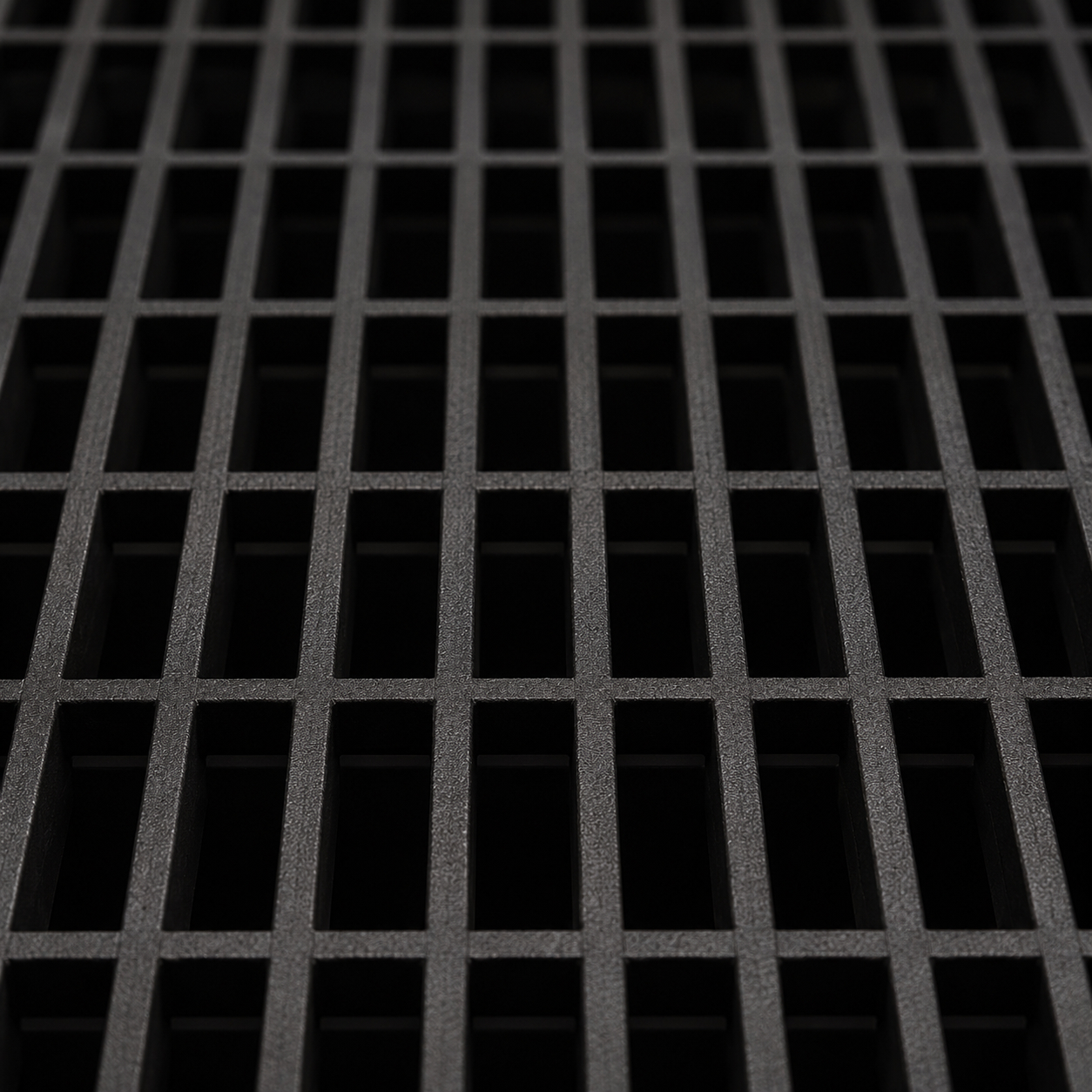 Steel grating surface detail